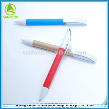 100% biodegradable material paper ballpoint pen